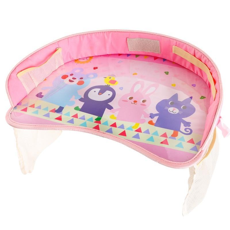 Portable Waterproof Baby Travel Car Tray